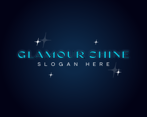 Shine Sparkle Star logo design
