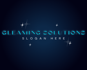 Shine Sparkle Star logo design