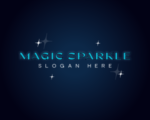 Shine Sparkle Star logo design