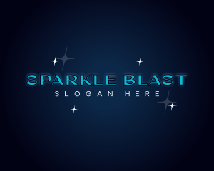 Shine Sparkle Star logo design