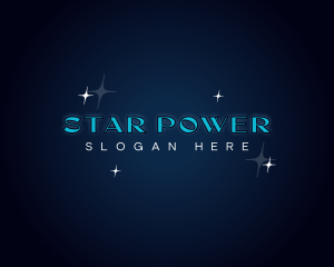 Shine Sparkle Star logo design