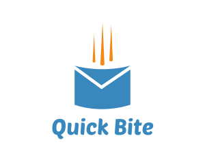 Fast Mail Envelope logo design