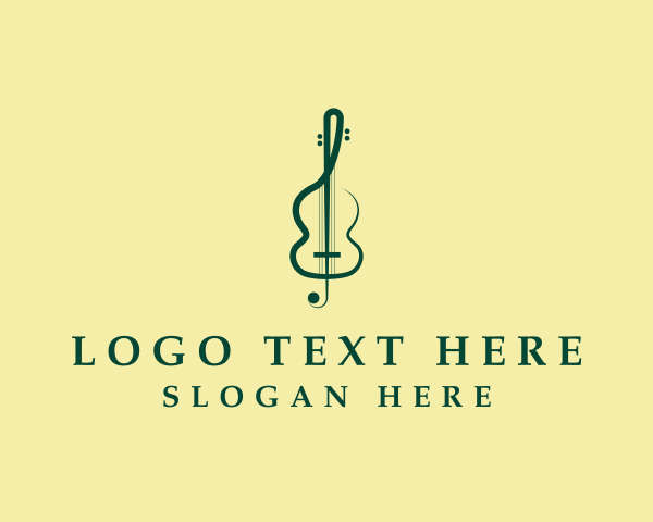 Violin Treble Clef logo