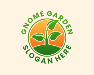 Plant Sprout Garden logo design