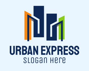 Urban City Towers logo design