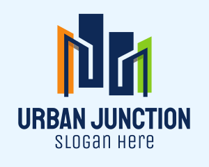 Urban City Towers logo design