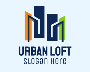 Urban City Towers logo design