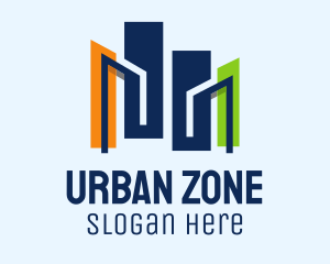 Urban City Towers logo design