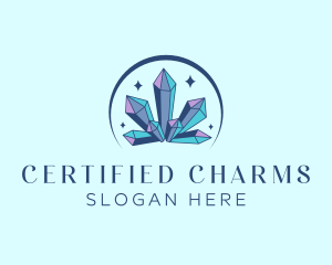 Precious Gem Sparkle logo design