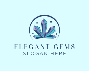 Precious Gem Sparkle logo design