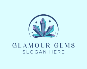 Precious Gem Sparkle logo design