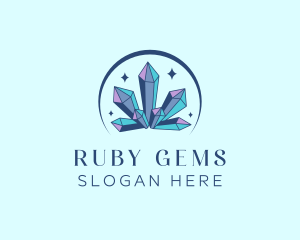 Precious Gem Sparkle logo design