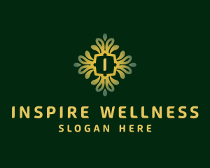 Luxury Flower Wellness Salon logo design