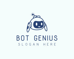 Educational Robot Toy  logo design