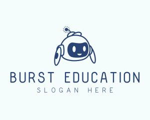 Educational Robot Toy  logo design