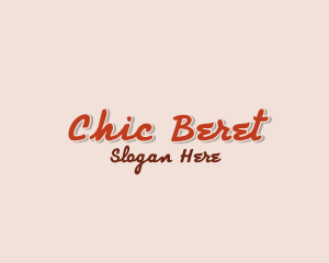 Chic Retro Shop logo design