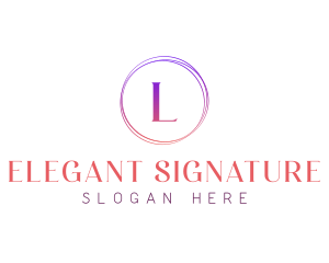 Fashion Elegant Boutique logo design