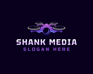 Drone Surveillance Security logo design