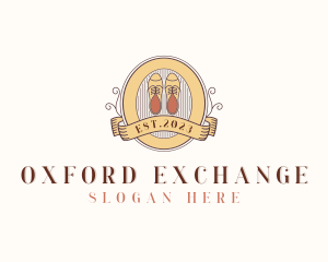 Oxfords Leather Shoes  logo design