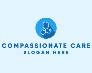 Medical Doctor Stethoscope logo design