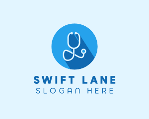 Medical Doctor Stethoscope Logo