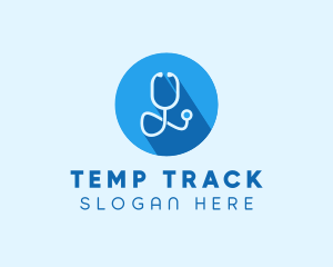 Medical Doctor Stethoscope Logo