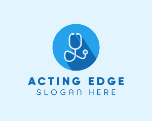 Medical Doctor Stethoscope logo design