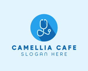 Medical Doctor Stethoscope logo design