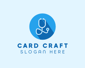 Medical Doctor Stethoscope logo design