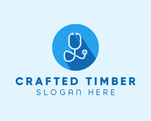 Medical Doctor Stethoscope logo design