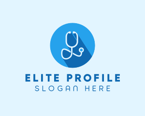 Medical Doctor Stethoscope logo design