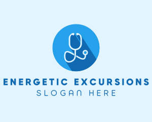 Medical Doctor Stethoscope logo design