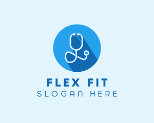 Medical Doctor Stethoscope logo design