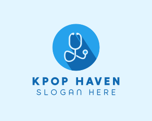 Medical Doctor Stethoscope logo design