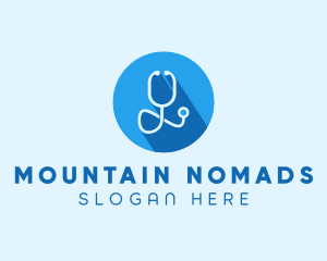 Medical Doctor Stethoscope logo design