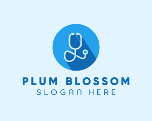 Medical Doctor Stethoscope logo design