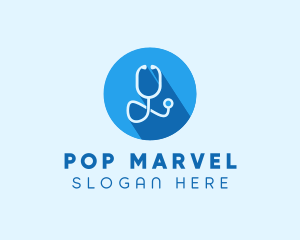 Medical Doctor Stethoscope logo design