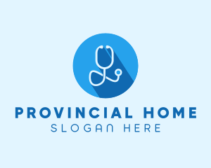 Medical Doctor Stethoscope logo design