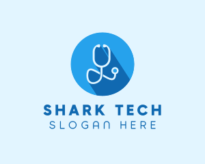 Medical Doctor Stethoscope logo design