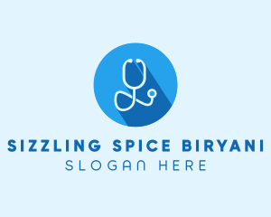 Medical Doctor Stethoscope logo design