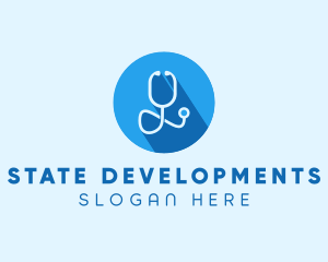 Medical Doctor Stethoscope logo design