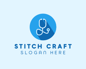 Medical Doctor Stethoscope logo design