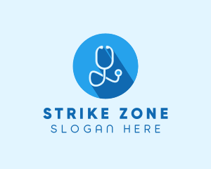 Medical Doctor Stethoscope logo design