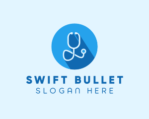 Medical Doctor Stethoscope logo design