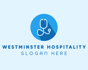 Medical Doctor Stethoscope logo design