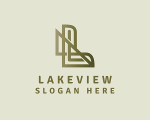 Modern Letter L Company logo design