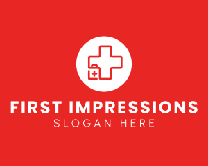 Medical Emergency Kit logo design