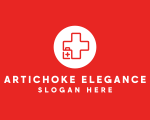 Medical Emergency Kit logo design