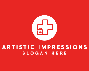 Medical Emergency Kit logo design