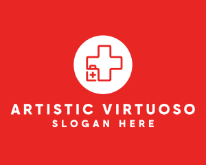 Medical Emergency Kit logo design